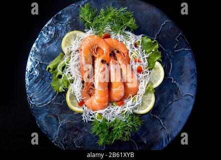 Crevettes Banque D'Images