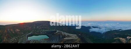 Japon, Honshu, Préfecture De Yamagata, Mt. ZAO san Banque D'Images