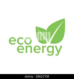 L'écologie et le concept de ventilateur, Les Feuilles vertes Autour des villes aident le monde Avec des Idées écologiques logo de l'énergie Eco modèle illustration de vecteur icône. Électricité, environnement. SPE 10 Illustration de Vecteur