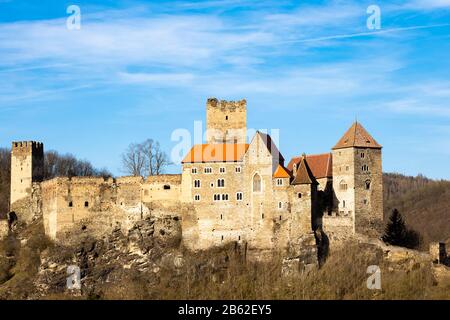 Hardegg Castle dans le nord de l'Autriche Banque D'Images