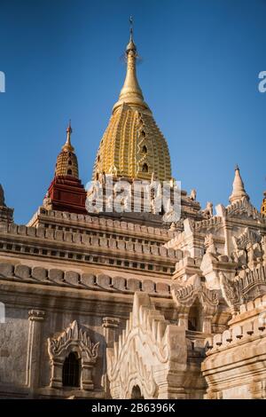 Temple de Bagan, Myanmar, Asie Banque D'Images