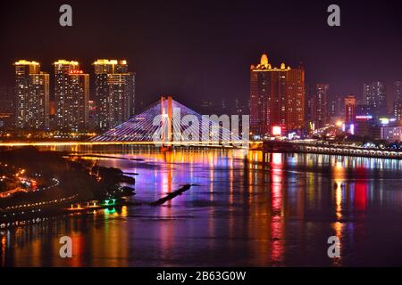 Vue sur Jilin Banque D'Images