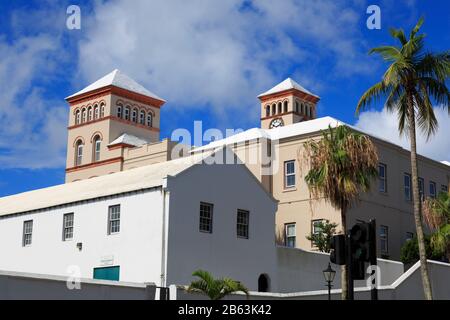 Sessions House, Hamilton City, Pembroke Parish, Bermudes Banque D'Images