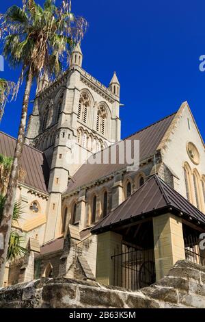 Cathédrale De La Très Sainte Trinité, Hamilton, Paroisse De Pembroke, Bermudes Banque D'Images