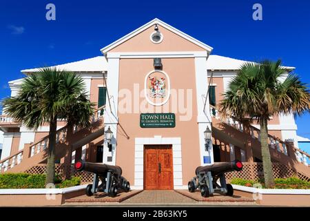 Saint George Town Hall, St George's Parish, Bermudes Banque D'Images