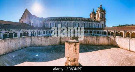 Monastère d'Alcobaca au Portugal Europe occidentale Banque D'Images