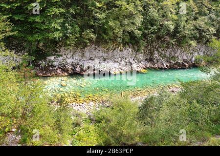 Belle vue sur la rivière Tara, la déchirure de l'Europe, Monténégro Banque D'Images