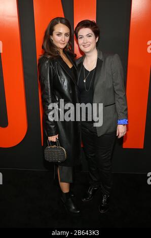 Hollywood, Ca. 9 mars 2020. Sylvia Grace Crim, Nancy Cristina, Lors Du Screening Spécial De La Chasse À Arclair Hollywood À Hollywood, Californie, Le 9 Mars 2020. Crédit: Faye Sadou/Media Punch/Alay Live News Banque D'Images