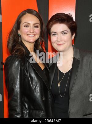 Hollywood, Ca. 9 mars 2020. Sylvia Grace Crim, Nancy Cristina, Lors Du Screening Spécial De La Chasse À Arclair Hollywood À Hollywood, Californie, Le 9 Mars 2020. Crédit: Faye Sadou/Media Punch/Alay Live News Banque D'Images