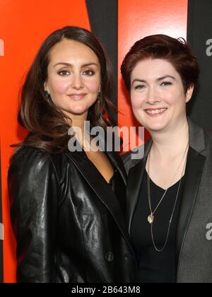 Hollywood, Ca. 9 mars 2020. Sylvia Grace Crim, Nancy Cristina, Lors Du Screening Spécial De La Chasse À Arclair Hollywood À Hollywood, Californie, Le 9 Mars 2020. Crédit: Faye Sadou/Media Punch/Alay Live News Banque D'Images