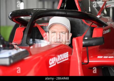 Rubens Barrichello (BRA), Team BRM. S5000. Test Winton. Winton Raceway, Winton, Victoria. 10 mars 2020 Banque D'Images