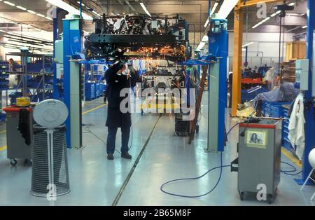 2000 Usine Qvale Mangusta À Modène Italie Banque D'Images