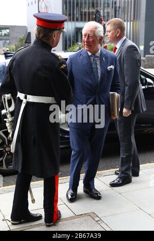 Le Prince de Galles assiste à l'événement eau et climat de l'organisme de bienfaisance WaterAid à Londres. Banque D'Images