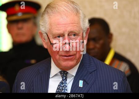 Le Prince de Galles assiste à l'événement eau et climat de l'organisme de bienfaisance WaterAid à Londres. Photo PA. Date De L'Image: Mardi 10 Mars 2020. Le Prince de Galles a été rejoint par des représentants du gouvernement, des membres de la communauté et des chefs d'entreprise du monde entier lors de l'événement afin de s'attaquer aux impacts du changement climatique sur l'accès à l'eau potable. Voir l'histoire de PA ROYAL Charles. Crédit photo devrait lire: Tim P Whitby/PA Fil Banque D'Images