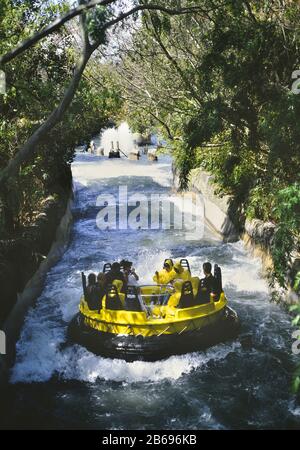 Congo River Rapids, Busch Gardens, Tampa Bay, Floride, États-Unis. Banque D'Images