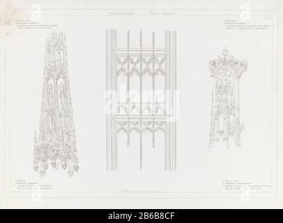 Détail architectural dans la cathédrale Saint-Jean de Den Bosch Spistbogenstijl style Ogival (titre objet) détail architectural dans la cathédrale Saint-Jean de Den Bosch Therapist Bows style / style Ogival (titre objet) Type d'objet: Photo Numéro d'article: RP-P-1905-5367 Inscriptions / marques: Collection's Mark, verso, estampillé: Lugt 2228 Fabricant : Printmaker : Abraham Beaucoup Où: D (indiqué par objet) à dessiner de: SerVaas de Jong (indiqué par objet) Date: 1816 - 1873 Caractéristiques physiques: Matière de gravure: Technique du papier: Dimensions de gravure: Feuille: H 503 mm × W 680 mm Sujet: Archi Banque D'Images