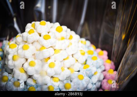vues rapprochantes des bonbons artisanaux Banque D'Images