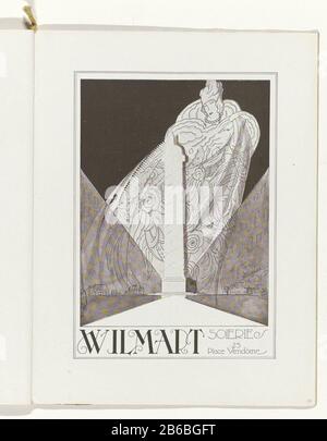 Annonce pour Wilmart de substances. Page du magazine de mode Art-Gout-Beauté (1920-1933) . Fabricant : Editeur: Charles Goy Dating: 1931 Caractéristiques physiques: Impression photomécanique: Technique papier: Technique photo mécanique Dimensions: Feuille: H 315 mm × W 240 mm Sujet: Plaques de mode revêtement (+ vêtements pour femmes ) tissu textile, tissu quand: 1931 - 1931 Banque D'Images