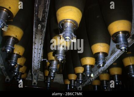 USAF Boeing B-52 D StratoFortress de l'armée de l'air des États-Unis avec Bombload Banque D'Images