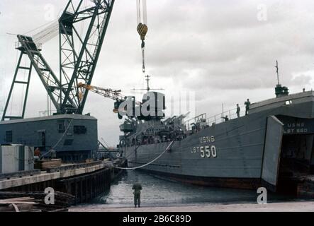 US ARMY / United States Army Atomkanone M65 280 mm / Atomic Cannon M65 11 pouces Annie atomique Banque D'Images