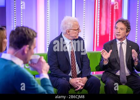 Londres, Royaume-Uni. 10 mars 2020. Steve Martin et Martin Short sur le salon One Show de la BBC1. Crédit: Fromager Scientifique/Alay Live News Banque D'Images