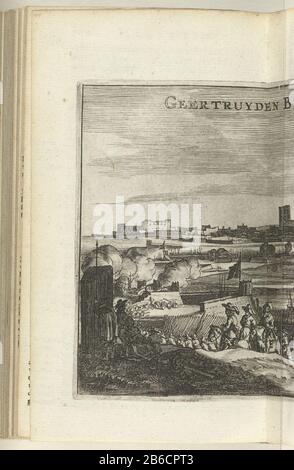 Siège de Gertruydenberg, 1593 Geertruyden Bergh (titre objet) Siège de Geertruidenberg Mars-juin 1593, sous le règne de Maurits. Fabricant : print maker: Fabrication anonyme: Pays du Nord Pays-Bas Date: 1662 - 1664 Caractéristiques physiques: Matériau de gravure: Technique du papier: Dimensions de gravure: Bord de la plaque: H 115 mm × W 130 mmTopelichtingillustratie in: A. Montanusstrasse, 'T LIFE et Bedyf der princes of Orange, Wilhelm le premier, Maurice, Frederick Henrik, Wilhelm le second, le troisième Wilhem: Aengehecht avec les actions de la souche de Nassouwsche, de l'année 682 à dese tyd, 5 Banque D'Images