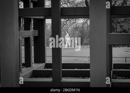 Sean Scully Crate of Air 2018 Yorkshire Sculpture Park YSP West Bretton Wakefield Yorkshire England UK Banque D'Images