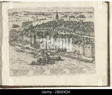 Bonn Won by Schenck for Truchsess, 1587 Series 10 Dutch and Foreign events, 1587-1612 (titre de la série) Bonn Won Schenck for Truchsess, 1587Serie 10 Dutch and Foreign events, 1587-1612 (titre de la série) Property Type: Imprimer nouvel album photos Numéro de série: 291 / 469Objectnummer: RP-P-OB-78.726784: FMH 413-291Hellwig 303New Holllstein Dutch B242-1 (2) Description: Bonn a remporté Schenck pour Truchsess le 23 décembre 1587. Épisode de la guerre de Cologne. Avec signature de 16 lignes en allemand. Ongenummerd. Fabricant : Printmaker French High Shed Manufacture: Cologne Date: 1587 - 1589 Ph Banque D'Images