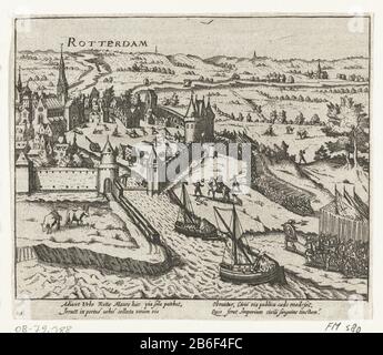 Bossu Rotterdam envahades, 1572 Bossu Rotterdam envahades, 1572 Type d'objet : imprimer historique photo Numéro d'article: RP-P-OB-79.188Catalogusorreferentie: FMH 58Atlas van Stolk 447Atlas van Stolk 267-29New Hollstein Dutch B79-copy description: Le comte Bossu est avec les troupes espagnoles Rotterdam à l'intérieur et tuant de nombreux civils, le 9 avril 1572. Les soldats qui marchent à travers la porte d'entrée dans la ville, les gens sont dans les rues. Avec signature de quatre lignes en latin. Numéroté 29. Imprimé au dos avec du texte à Latijn. Fabricant : printmaker: Anonyme pour imprimer par French High Shed fabrication: Printmaker: Banque D'Images