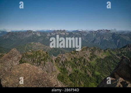 Mt. Ellinor Dans L'État De Washington Banque D'Images