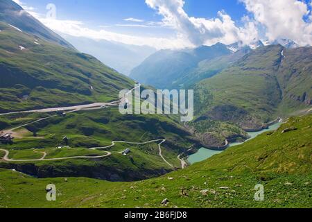 Grosglockner High Alpine Road | Großglockner-Hochalpenstraße Banque D'Images