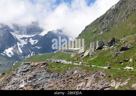 Grosglockner High Alpine Road | Großglockner-Hochalpenstraße Banque D'Images