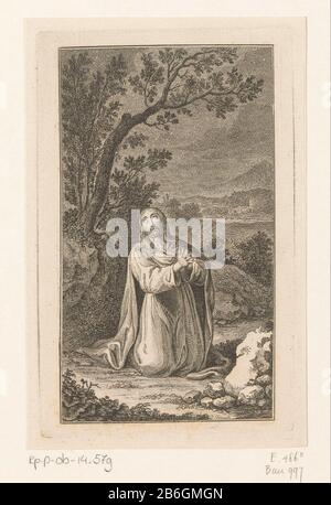 Christ dans la cour de Gethsemane Christ dans le jardin de Gethsemane Type d'objet: Photo Numéro d'article: RP-P-OB-14.579Catalogusorreferentie Bauer 997Engelmann 486-2 (3) Marquages / marques: Marque du collectionneur, verso, estampillée: Lugt 2228 Fabricant: Graveur Daniel Nikolaus ChodoWie: Ckietats techniques: 1783 matériel: H 150 mm × W 95 mmToelichtingPrent utilisé : Lavater, Johann Caspar. Jésus-Christ, les Évangiles Oder und die Apostelgeschichte à Gesängen. 4 pièces. Winterthur S.N., 1784, vol. 2. Sujet : prière du Christ dans le jardin De Ge Banque D'Images