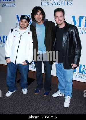 Jerry Ferrara, Adrien Grenier et Matt Dillon au 23ème Festival de télévision annuel William S. Paley Présente 'Entourage' à la Guilde des directeurs d'Amérique à West Hollywood, CA. L'événement a eu lieu le mercredi 1er mars 2006. Photo par: SBM / PictureLux Tous droits réservés - référence de fichier #33984-508SBMPLX Banque D'Images