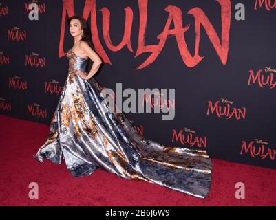 Hollywood, CA - MARS 09: Ming-Na Wen assiste à la première de Disney's 'mulan' au théâtre El Capitan le 09 mars 2020 à Hollywood, Californie. Banque D'Images