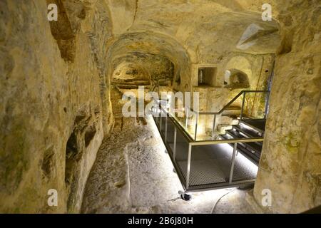 Catacombes de Saint-Paul Banque D'Images