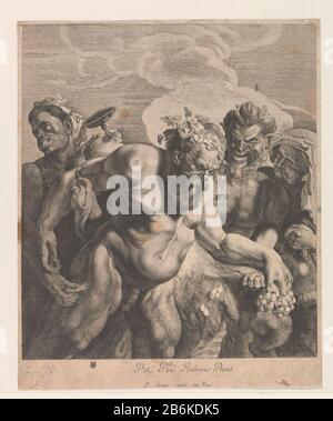 Ivre Silenus Ivre Silenus Type d'objet : photo Numéro d'article: RP-P-OB-75.904Catalogusreferentie: Hollstein Néerlandais 7-2 (5) Description: Le Drunken Silenus est soutenu par satyrs. Silenus a une terre de feuilles de vigne sur la tête. Impression non imposée au dos de l'album. Fabricant : printmaker Jonas Suyderhoefnaar peinture par Peter Paul Rubens (bâtiment classé) Éditeur: Pieter Claesz. Soutman (indiqué sur l'objet) fournisseur de privilèges: Fabrication de lieux inconnus: Haarlem Date: 1644 - 1650 Caractéristiques physiques: Gravure et engrama matière: Technique du papier: Gravure / engrama (impression) M Banque D'Images