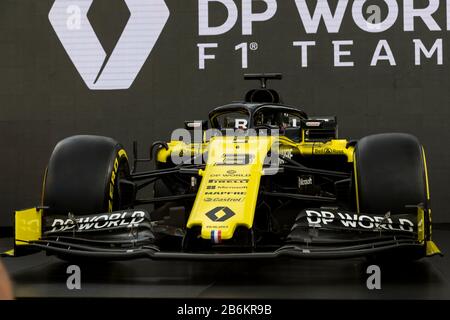 Albert Park, Melbourne, Australie. 11 mars 2020. Formule 1, Grand Prix d'Australie, jour D'Arrivée ; lancement de la nouvelle voiture Renault F 1 2020 Banque D'Images