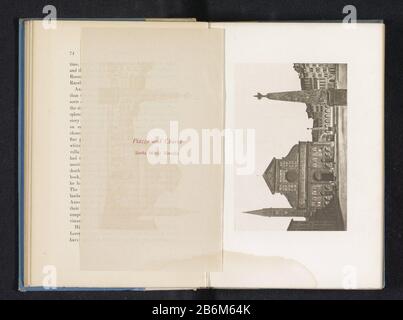 Extérieur van de Santa Maria Novella te Florence extérieur de Santa Maria Novella à Florence Type de bien: Photo-mécanique imprimer la page Numéro de l'article: RP-F 2001-7-564B-5 Inscriptions / marques: Titre, imprimé: Piazza and Church of Santa Maria Novella .' Fabricant: Photographe: Anoniemclichémaker: AW Elson & Co.Plaecats Fabricant: Florencemaker: Boston Date : CA. 1880 - ou pour 1890 matériau: Technique du papier: Dimensions de la photogravure: Imprimer: H 84 mm × W 127 mmFront page 74. Objet: Façade (ou maison ou bâtiment) église (extérieure) Où: S. Maria Banque D'Images