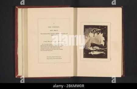 Te zien est akte i, scène 2: Liens staan de magiër Prospero en zijn dochter Miranda, rechts staan Ariel en Caliban. Fabricant : fotograaf: Stephen Aylingnaar prent van: Peter Simon (mogelijk)naar schilderij van: Johann Heinrich Füssli (vermeld op object)Plaats fabriquent: Londen Dating: CA. 1854 - in de voor 1864 matériau: Fotopapier Techniek: Alluminedrak Dimensions: Foto: H 70 mm × b 98 mmToelichtingFoto op pagina 7. Objet: (Scènes de) oeuvres spécifiques de la littérature: Shakespeare, Tempest Banque D'Images