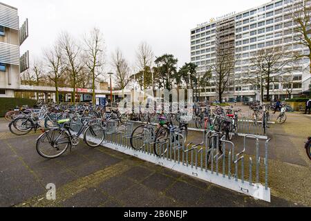 Tilburg, Pays-Bas. 11 mars 2020. Tilburg, ville Vide de Tilburg en raison du virus Corona, 11-03-2020. L'Université de Tilburg est presque vide en raison du virus corona. Les conférences sont, dans la mesure du possible, données par direct. Crédit: Pro Shots/Alay Live News Banque D'Images