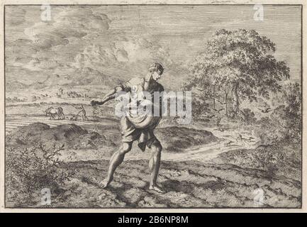 Gelijkenis van de zaier en het koninkrijk der hemelen Parabole du Sower et du royaume des cieux type d'objet: Photo Numéro d'article: RP-P-OB-45.094Catalogusreferentie: Van Eeghen 3049 Inscriptions / marques: Marque du collectionneur, centre inférieur inversé, estampillé: Lugt 2228 Fabricant: Jan Luyken Fabricant: Piprintker Place de l'éditeur: Haarlem Editeur: Amsterdam Date: 1703 Caractéristiques physiques: Gravure; matériel d'épreuvage: Technique du papier: Gravure Dimensions: Feuille: H 108 mm × W 156 mmToelichtingProefdruk une illustration de livre pour David Martin. Histoire de l'ancien et de N Banque D'Images