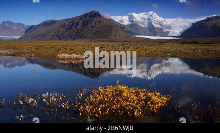 Île, Europa, Landschaft im Skaftafell NP Banque D'Images