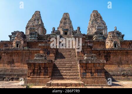 Le complexe du temple de pré-Rup au Cambodge Banque D'Images