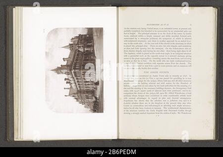 Gezicht op de Assize cours à Manchester Les tribunaux Assize (objet titel op) vue des tribunaux Assize à ManchesterThe Assize courts (objet titre) Type de propriété: Photo-mécanique imprimer page Numéro d'article: RP-F 2001-7-28-8 Inscriptions / marques: Numéro, recto, imprimé: 'PL . 8.' Fabricant : photographe Alfred Brothers (bâtiment classé) clichémaker: Bouton anonyme: Alfred Brothers Place fabrication: Manchester Date: CA. 1868 - ou 1878 matériau: Technique du papier: Mesures de la pression lumineuse: Imprimé: H 123 mm × W 181 mmToeliceliginPrent en face de la page 11 . Objet : bâtiment du tribunal où : Banque D'Images