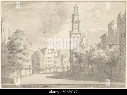 Gezicht op de Grote Markt te Zutphen vue du marché Zutphen Type de bien: Dessin Numéro d'objet: RP-T-1888-A-1752 Fabricant : artiste Cornelis Pronk Date: 1701 - 1759 Caractéristiques physiques: Crayon, stylo et pinceau en gris: Crayon encre papier technologie : stylo / pinceau dimensions: H 139 mm × W 198 mm Objet: Carré, lieu, cirque, etc.names ou villes et villages (avec NOM) noms ou bâtiments historiques, sites, rues, etc. (Grote Markt) Où: Zutphen Banque D'Images