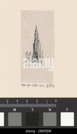 Gezicht op de Montelbaanstoren te Amsterdam Gezicht op de Montelbaanstoren te Amsterdam Type d'objet : prent Objectnummer: RP-P-OB-30.787 Fabricant : Pentmaker: Isaac WeissenbruchPlaats fabrication: Nederland Dating: 1836 - 1912 kenmerken physique: Houtgrasure matériel: Papier Techniek: Houture 74 mm Sujet: tour (maison ou bâtiment) pont Banque D'Images