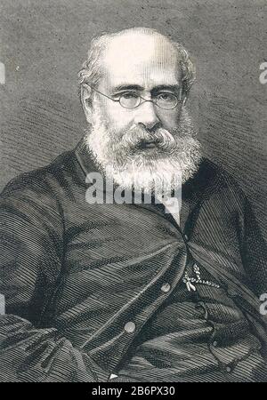 ANTHONY TROLLOPE (1815-1882), romancier anglais Banque D'Images