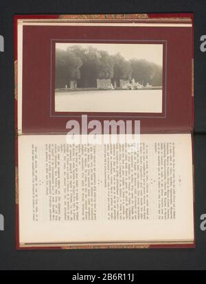 Vue sur l'étang et la sculpture Neptune Group au Château de BeloeilLe Lac et le Groupe de Neptune (titre objet) Type de bien: Page photo Numéro d'article: RP-F 2001-7-1263-4 Fabricant : Photographe: Coppin-GoissePlaats fabrication: Beloeil: C. rencontres - ou 1908 matériel: Technique papier: Gélatine argentée dimensions: Photo: H 80 mm × W 126 mmdébut page 21. Sujet: Étang, sculpture de piscine (histoire de) Neptune (Poseidon) où: Beloeil, Château Doever recrutement et légal Banque D'Images