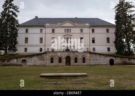 Le château baroque de Batthyany dans la ville de Bicske, en Hongrie Banque D'Images